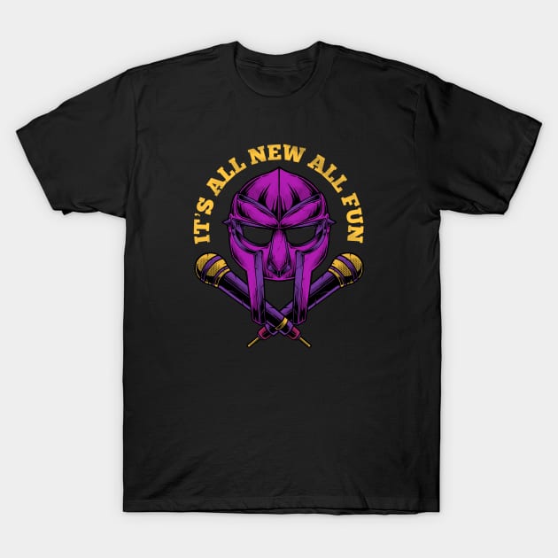 Legend mask mf doom T-Shirt by night sometime